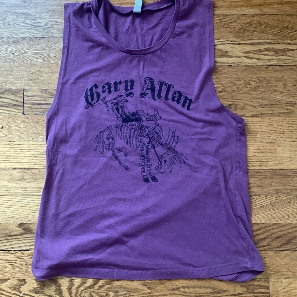 Gary Allan concert tank top